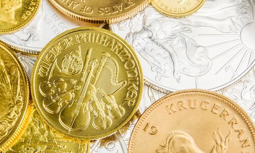Goldmünzen und Silbermünzen verkaufen