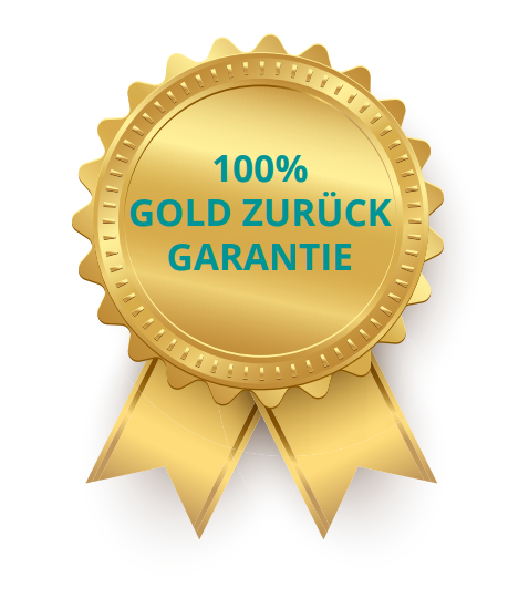 Goldankauf mit 100% Gold-Zurück-Garantie bei Deutsche Edelmetall